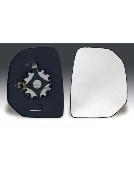 Glace rétroviseur droit PEUGEOT PARTNER II avec support