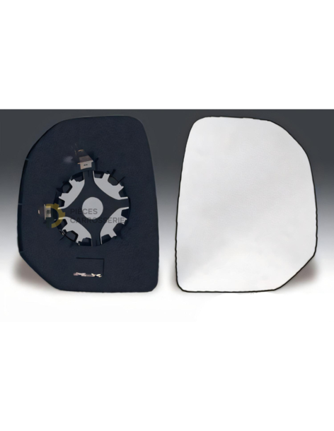 Glace rétroviseur droit chauffant PEUGEOT PARTNER II 2008-2012