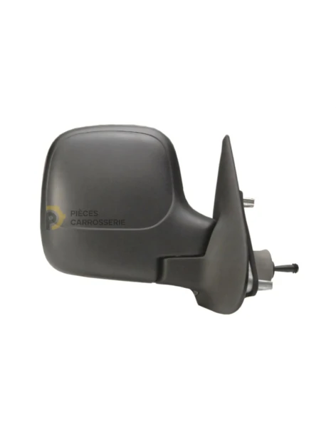 Rétroviseur droit chauffant PEUGEOT PARTNER - Coque noire, convexe
