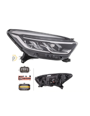 Phare droit LED Hella pour RENAULT CAPTUR I phase 2