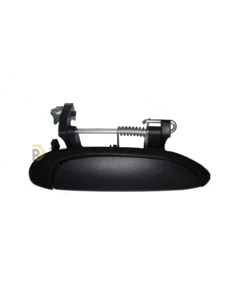 Poignée de porte extérieure droite noire pour Renault Clio