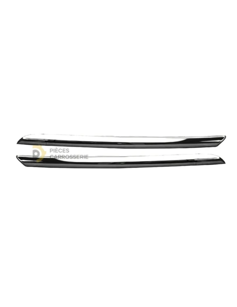 Jeu d'enjoliveurs chromés RENAULT CLIO IV 2012-2019