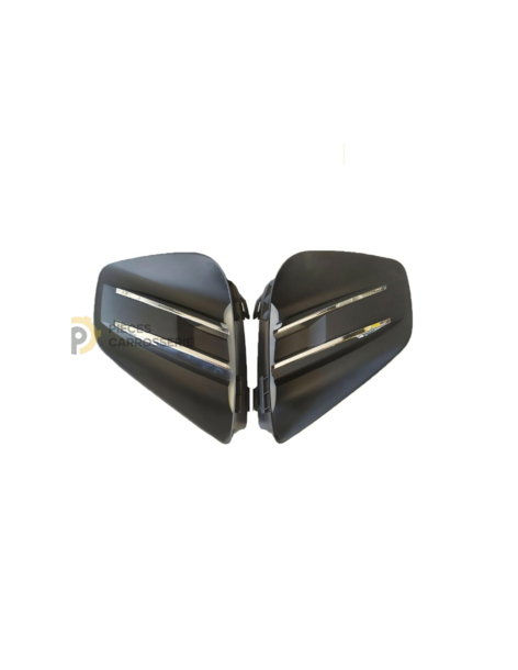 Jeu grilles pare-chocs avant Noire-Chrome RENAULT CLIO V