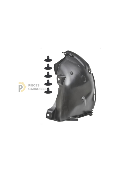 Pare-boue avant gauche Renault Clio IV + agrafes incluses