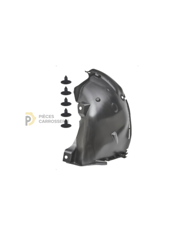 Pare-boue avant gauche Renault Clio IV + agrafes incluses