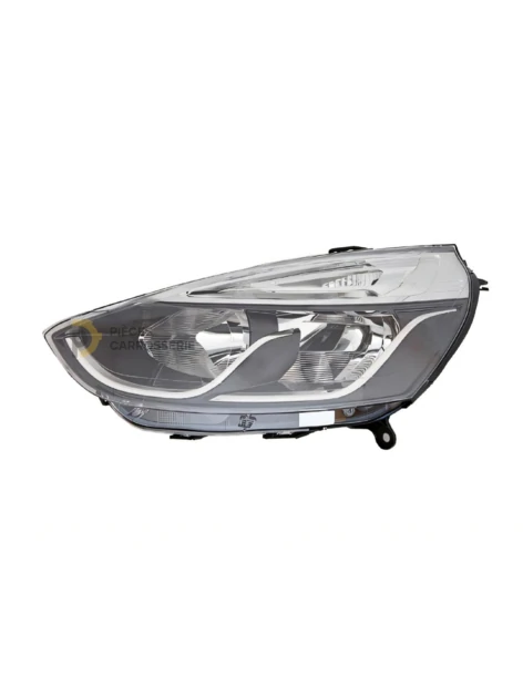 Phare gauche H7+H1 RENAULT CLIO IV 2016-2019 - Design chromé
