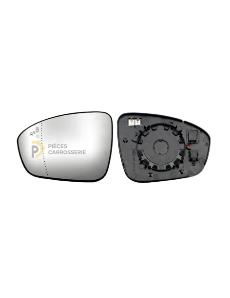 Glace rétroviseur gauche chauffante pour RENAULT CLIO V 2019-2023