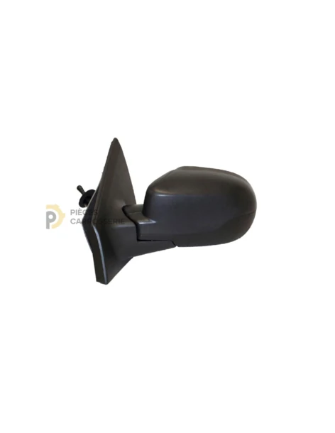 Rétroviseur gauche mécanique noir grand angle pour RENAULT CLIO