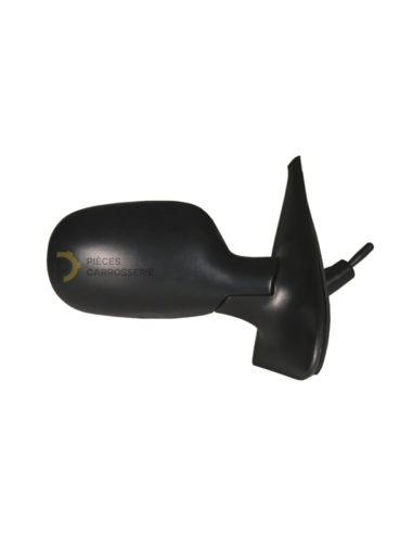 Rétroviseur droit mécanique RENAULT CLIO - Coque noire, manuel