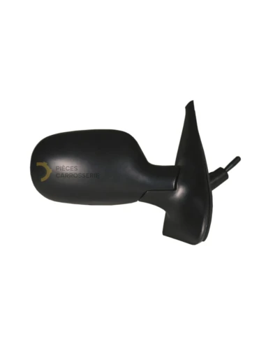 Rétroviseur droit mécanique RENAULT CLIO - Coque noire, manuel