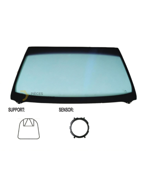 Pare-brise teinté vert acoustique RENAULT KADJAR 06/2015-12/2018