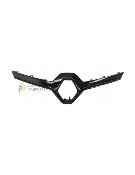 Enjoliveur supérieur noir brillant pour Renault Kadjar 2015-2018