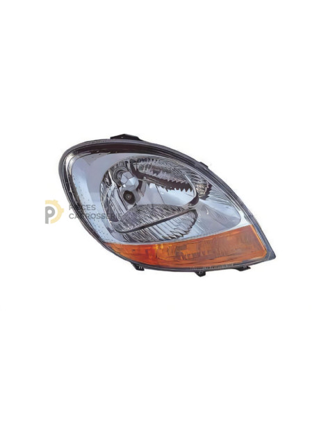 Phare droit H4 orange pour RENAULT KANGOO I phase 2