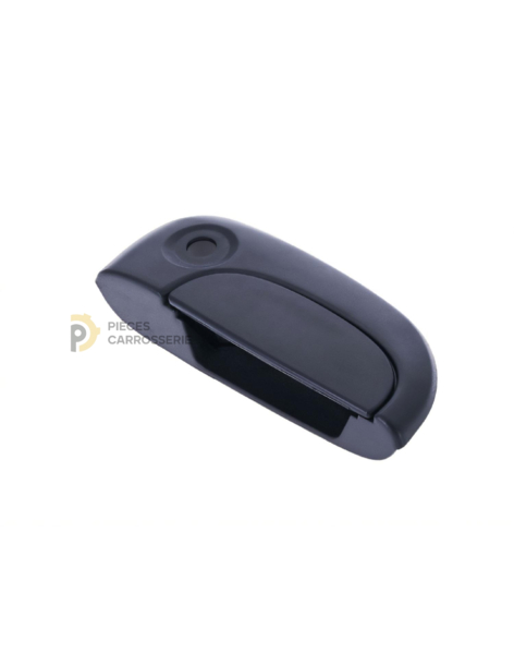 Poignée avant droite noire texturisée pour Renault Kangoo