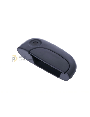 Poignée avant droite noire texturisée pour Renault Kangoo