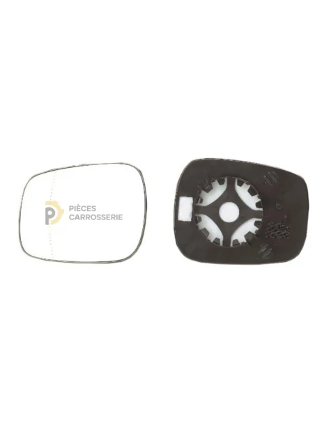 Glace rétroviseur chauffant RENAULT KANGOO I 01- Grand angle