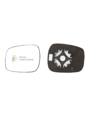 Glace rétroviseur chauffant RENAULT KANGOO I 01- Grand angle