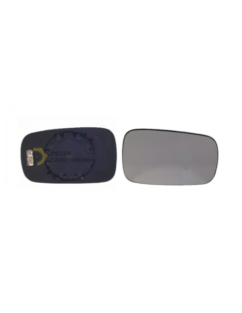 Glace bleue chauffante droite pour rétroviseur RENAULT LAGUNA