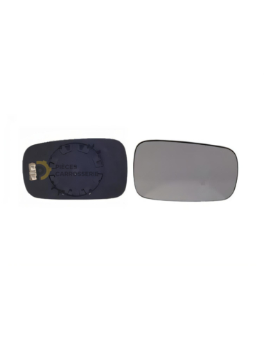 Glace bleue chauffante droite pour rétroviseur RENAULT LAGUNA