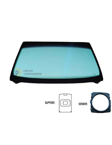 Pare-brise teinté vert acoustique RENAULT MEGANE IV 2015-2020