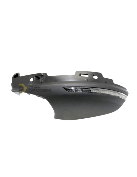 Coque inférieure rétroviseur gauche à peindre + Feu LED RENAULT MEGANE