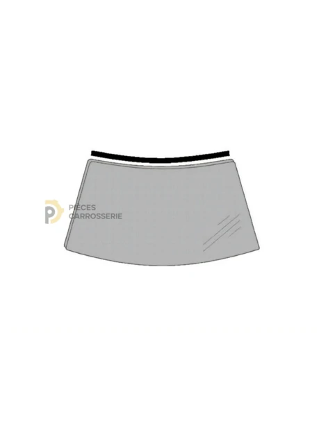 Moulure supérieure pare-brise RENAULT MODUS compatible I & II