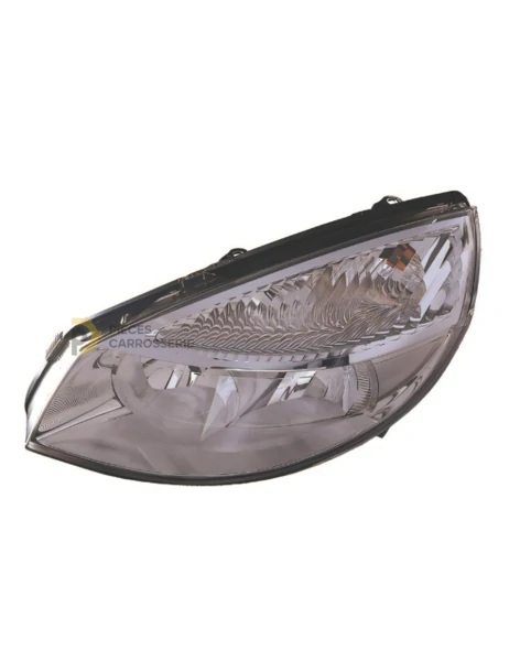 Phare gauche RENAULT SCENIC H1+H7, réglage électrique