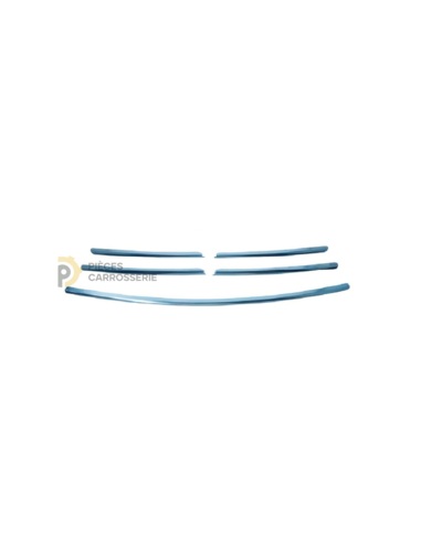 Jeu d'enjoliveurs grille de calandre chromés RENAULT TRAFIC III