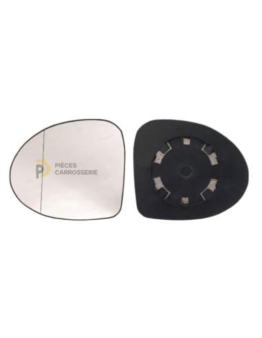 Glace rétroviseur gauche grand angle RENAULT TWINGO II 06-11