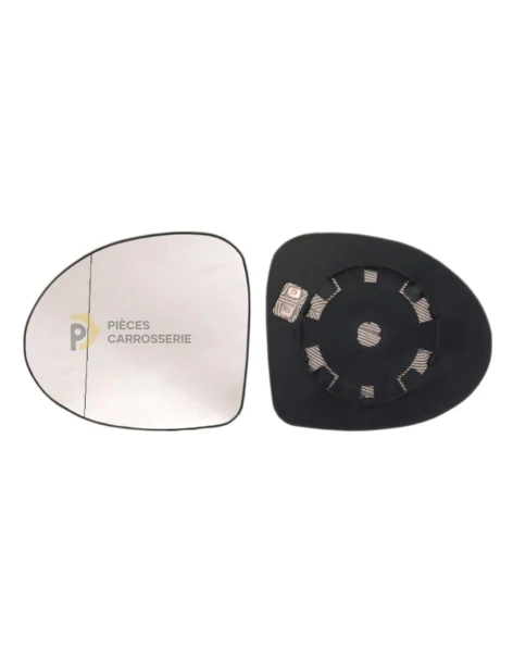 Glace rétroviseur gauche chauffant RENAULT TWINGO II 06/07-12/11