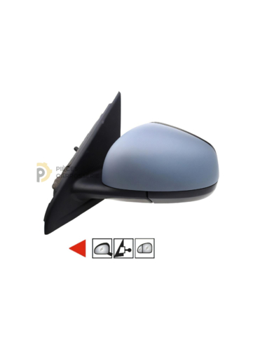 Rétroviseur gauche grand angle pour RENAULT TWINGO III 2014-2019