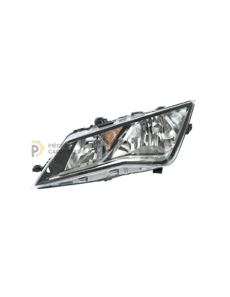 Phare gauche H7+H7+diurne Valeo pour SEAT LEON III