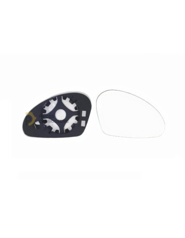 Glace rétroviseur droit convexe SEAT TOLEDO III avec support