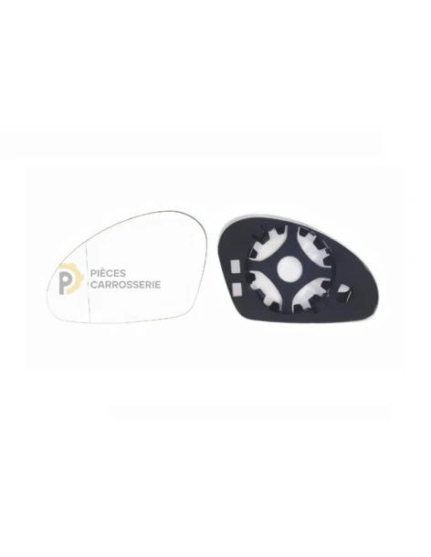 Glace rétroviseur gauche SEAT TOLEDO III - Grand angle asphérique
