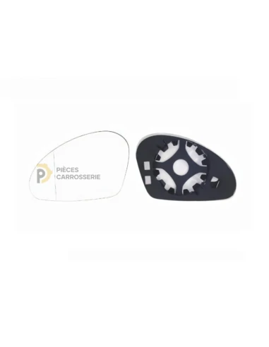 Glace rétroviseur gauche SEAT TOLEDO III - Grand angle asphérique