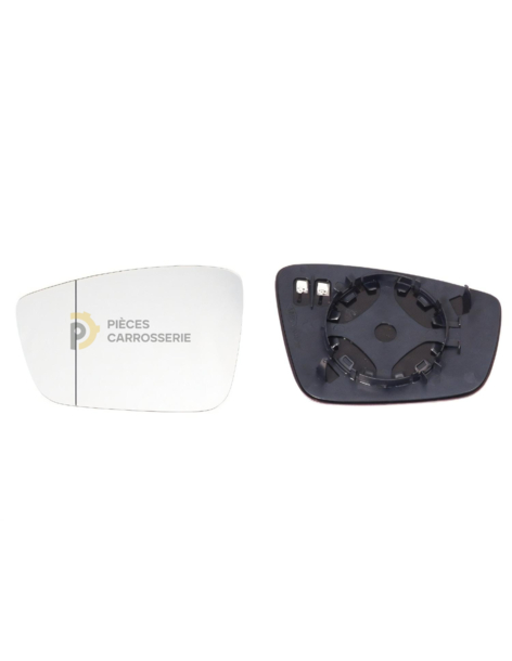 Glace rétroviseur gauche chauffant Skoda Citigo grand angle