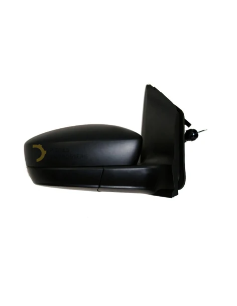 Rétroviseur droit SKODA CITIGO - Mécanique, coque noire, convexe