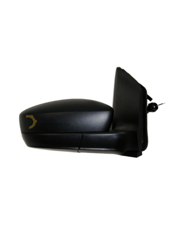 Rétroviseur droit SKODA CITIGO - Mécanique, coque noire, convexe