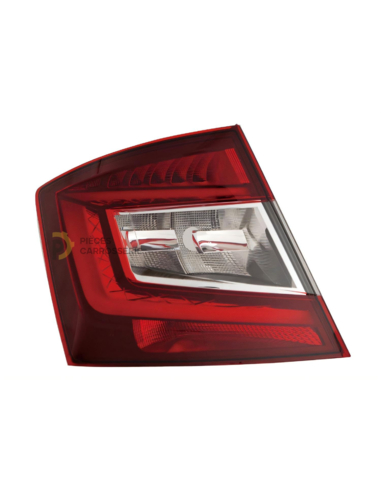 Feu arrière gauche SKODA FABIA III phase 2 - Compatible 2018-2021