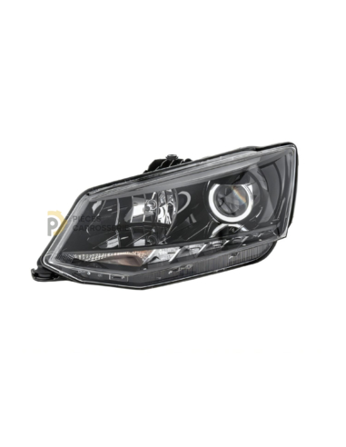 Phare électrique gauche H7 + PWY24W LED pour Skoda Fabia