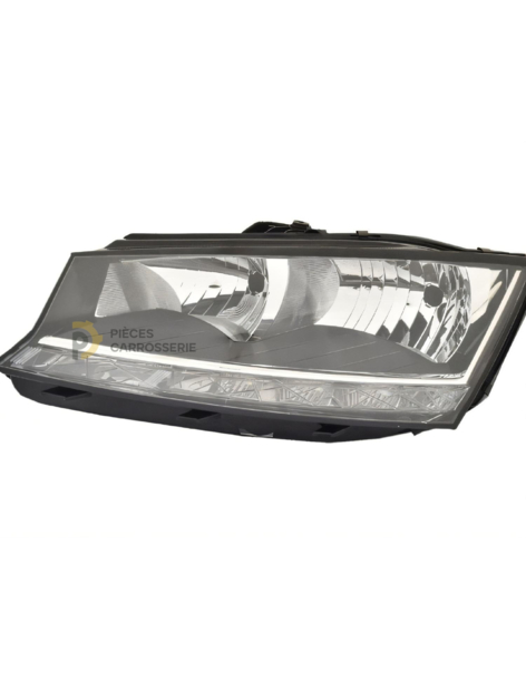 Phare électrique gauche H7 + H7 + PWY24W LED pour SKODA FABIA