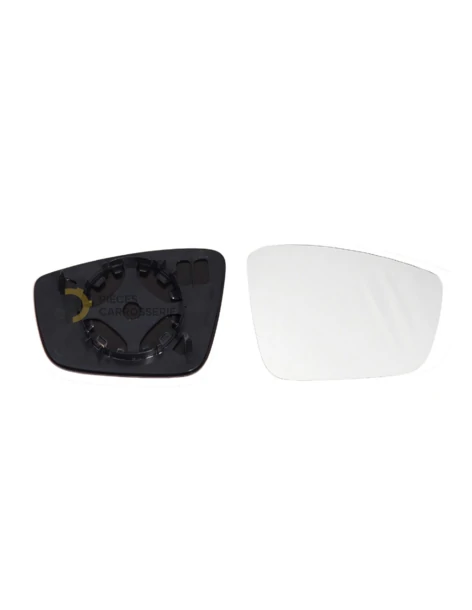 Glace rétroviseur droit SKODA FABIA III + support à clipser