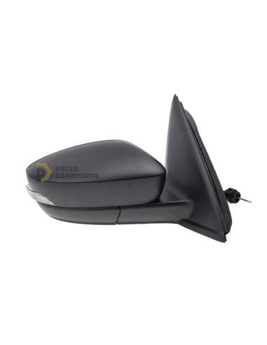 Rétroviseur droit mécanique à peindre SKODA FABIA - Feu inclus