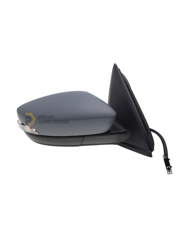 Rétroviseur droit électrique chauffant à peindre SKODA FABIA