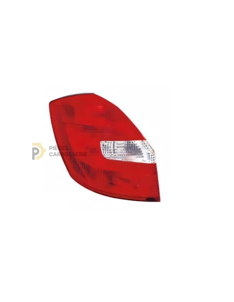 Feu arrière gauche Skoda Fabia II – Compatible 5 portes/Combi