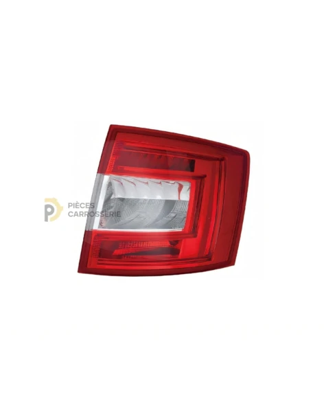 Feu arrière droit LED SKODA OCTAVIA III (2013-2017) sans support