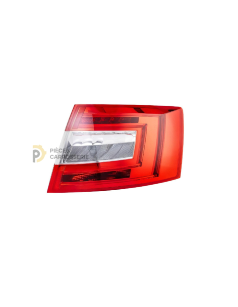 Feu arrière droit LED HELLA pour SKODA OCTAVIA III (2013-2017)