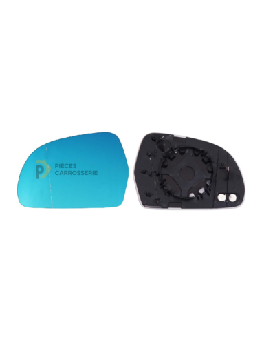 Glace bleue + support rétroviseur gauche chauffant SKODA Octavia