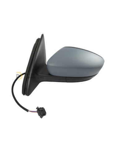 Rétroviseur gauche électrique et chauffant à peindre SKODA RAPID