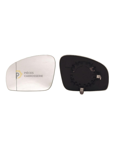 Glace rétroviseur gauche chauffante SKODA ROOMSTER grand angle